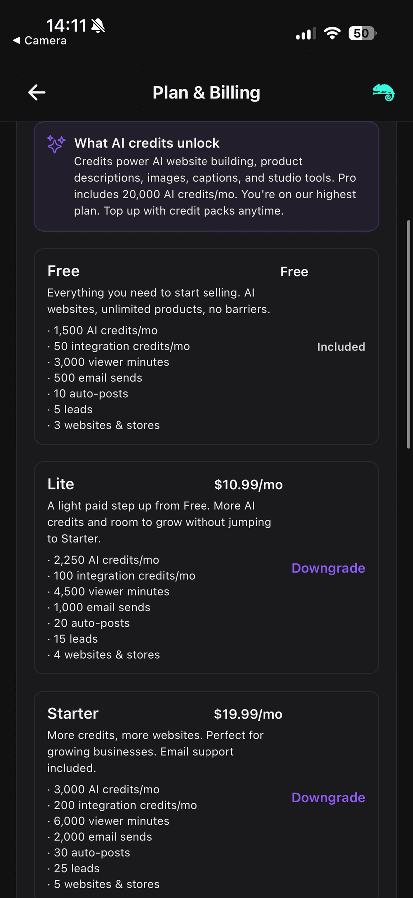 Billing and payouts