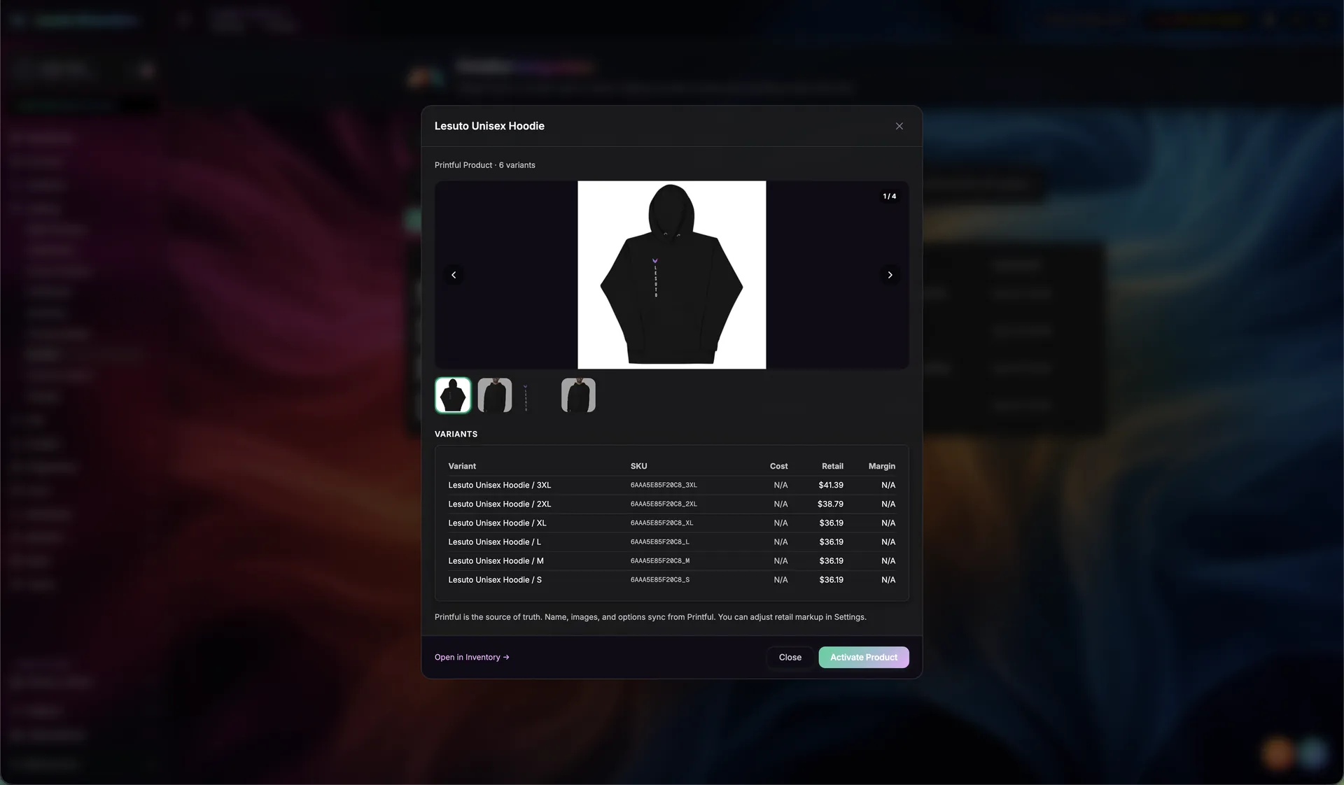 Printful screenshot 3