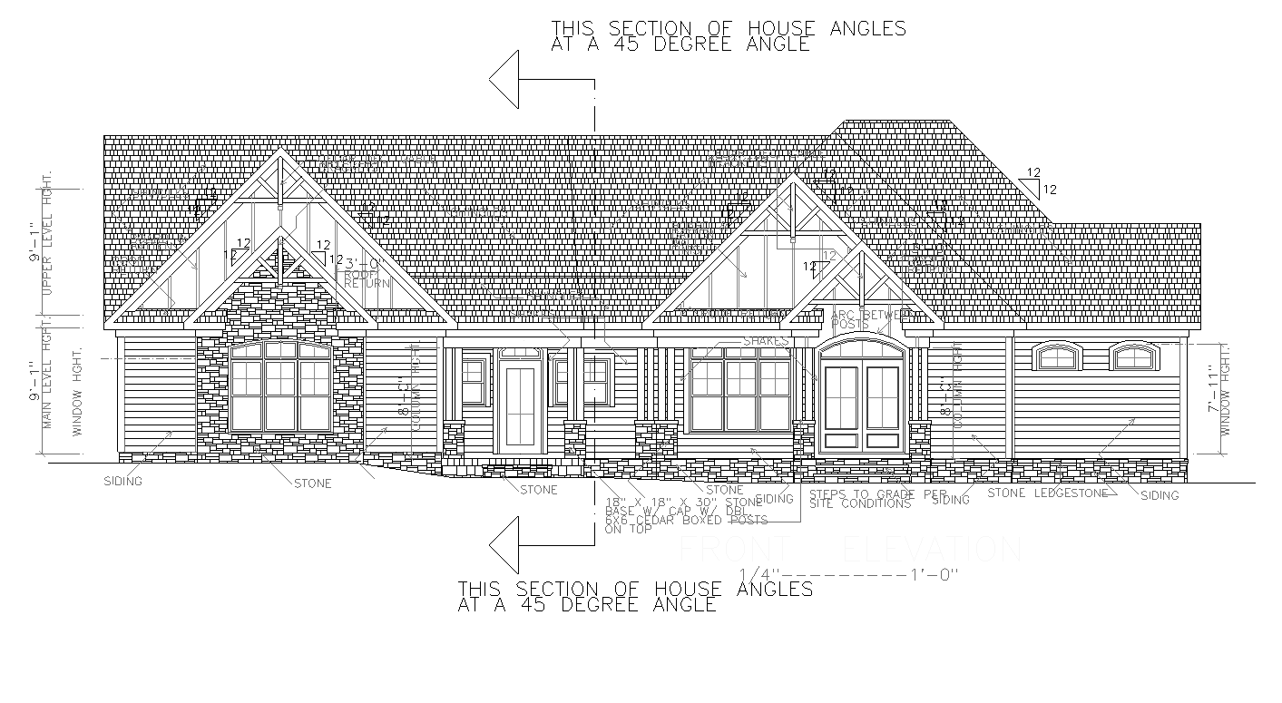 Home Plan Elevation Home Plan Elevation